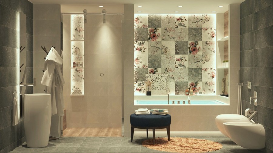 Canceles para baño de acrílico