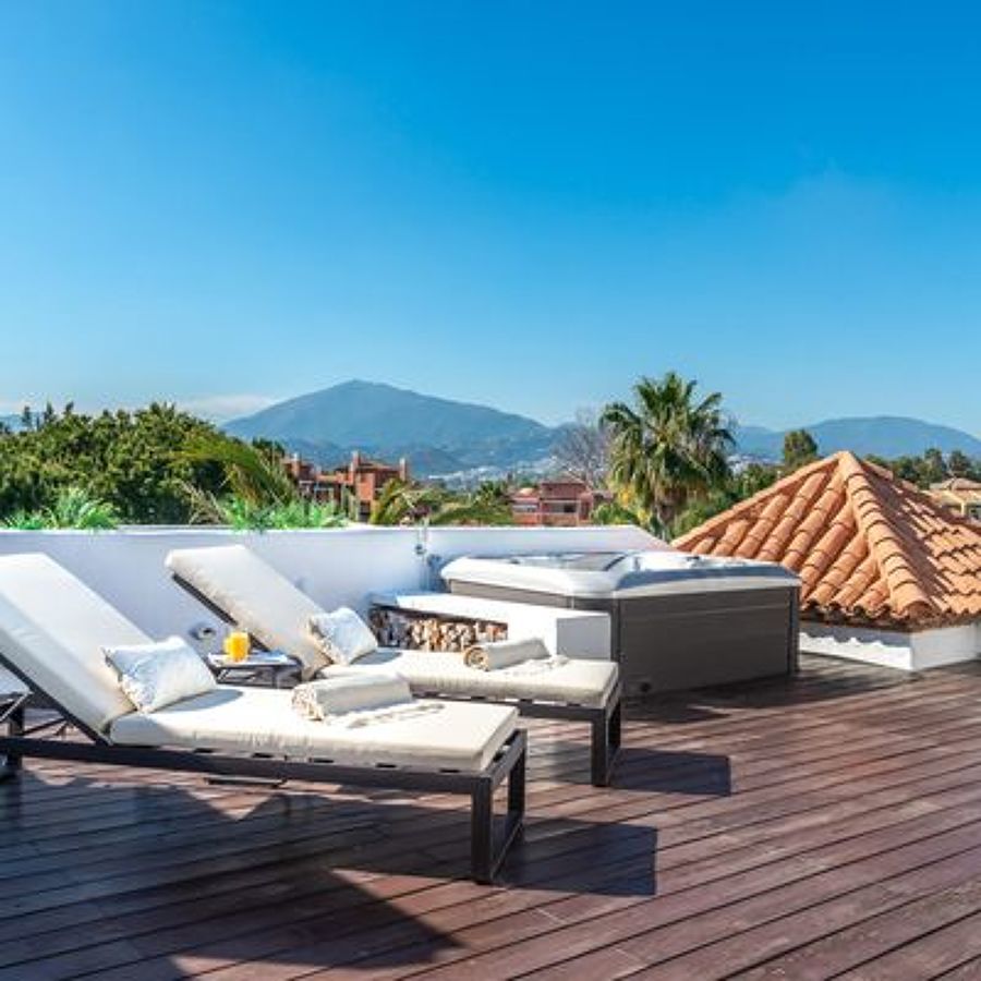 Terraza en la azotea