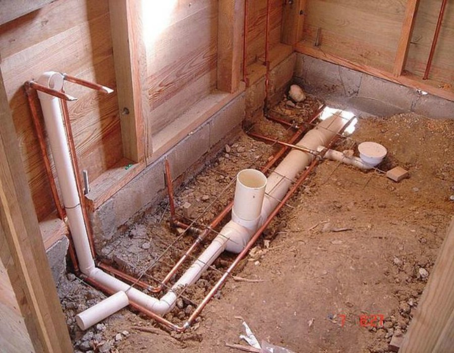 Tuberías de agua potable y drenaje