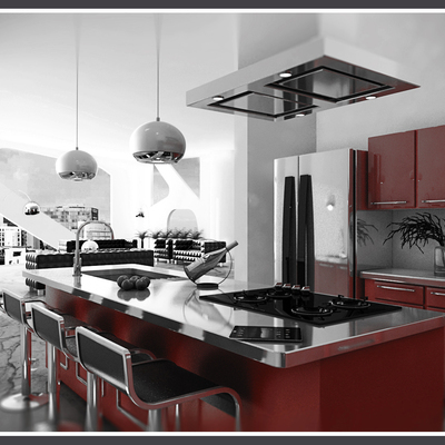 Cocinas integrales: funcionalidad fusionada con estilo