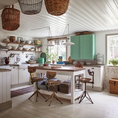 Cocinas rústicas: belleza al natural