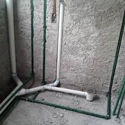 Instalación de plomería para baño