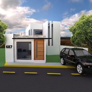 Fachada renderisada