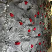 MURO DE ESCALADA EN FIBRA DE VIDRIO IMITACION ROCA