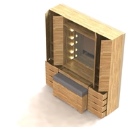 Modelo 3D Closet