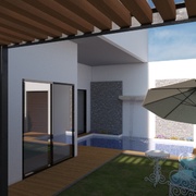 Proyecto Casa Habitación Suburbio Santiago, Qro