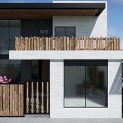 fachada principal · Proyecto residencial adaptado a Mexicali y Guamúchil mmarquitecto