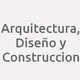 Logo Arquitectura, Diseño y Construccion_18440