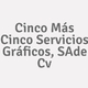 Logo Cinco Más Cinco Servicios Gráficos, SAde Cv_24967