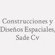 Logo Construcciones y Diseños Espaciales, Sade Cv_4283