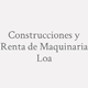 Logo Construcciones y Renta de Maquinaria Loa_16781
