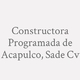 Logo Constructora Programada de Acapulco, Sade Cv_12270