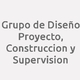 Logo Grupo de Diseño Proyecto, Construccion y Supervision_40