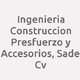 Logo Ingenieria Construccion Presfuerzo y Accesorios, Sade Cv_6008
