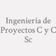 Logo Ingeniería de Proyectos C y C Sc_6244