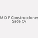 Logo M D F Construcciones Sade Cv_759