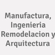 Logo Manufactura, Ingenieria Remodelacion y Arquitectura_427