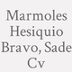 Logo Marmoles Hesiquio Bravo, Sade Cv_4924