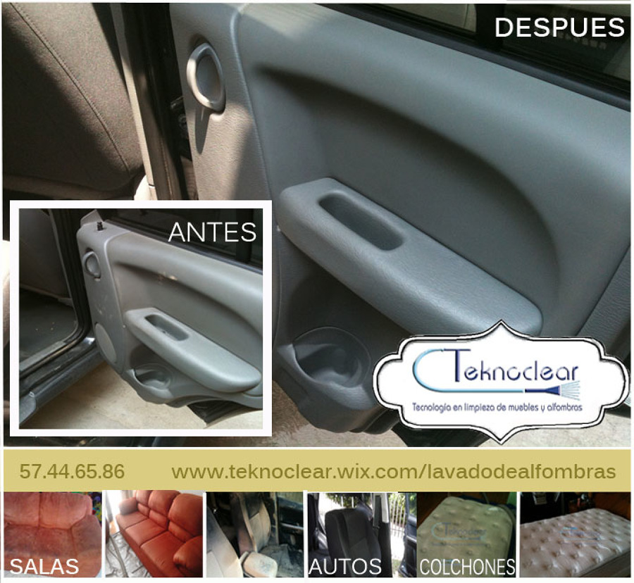 Lavado de interiores de auto