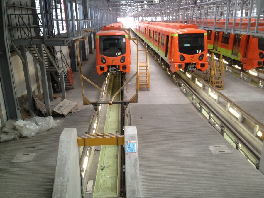 Talleres de mantenimiento Línea 12 del Metro de la Ciudad de México