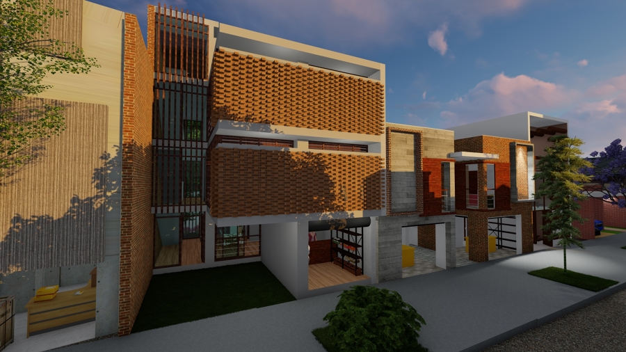 Edificio de uso mixto, comercio y vivienda