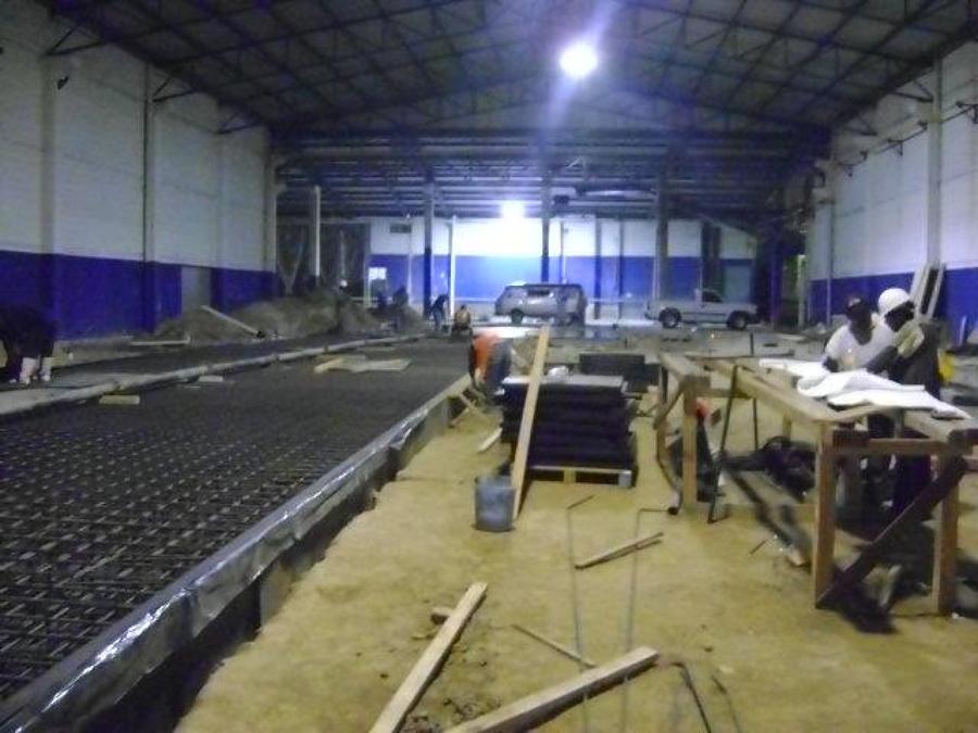 Construcción de obra industrial