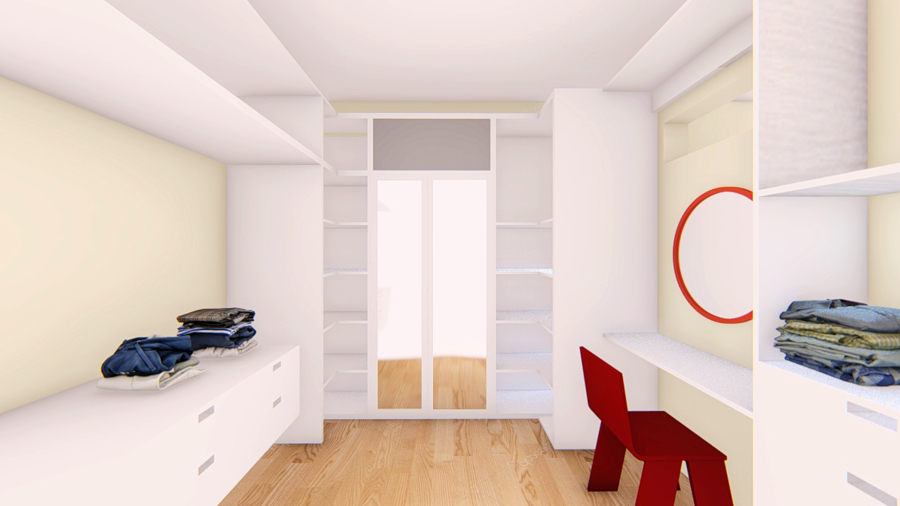 Foto: Diseño de Closet de R2A Arquitectos #640461 - Habitissimo