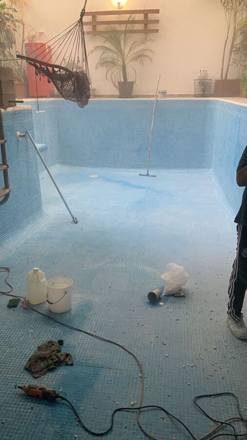 Reparación y mantenimiento alberca