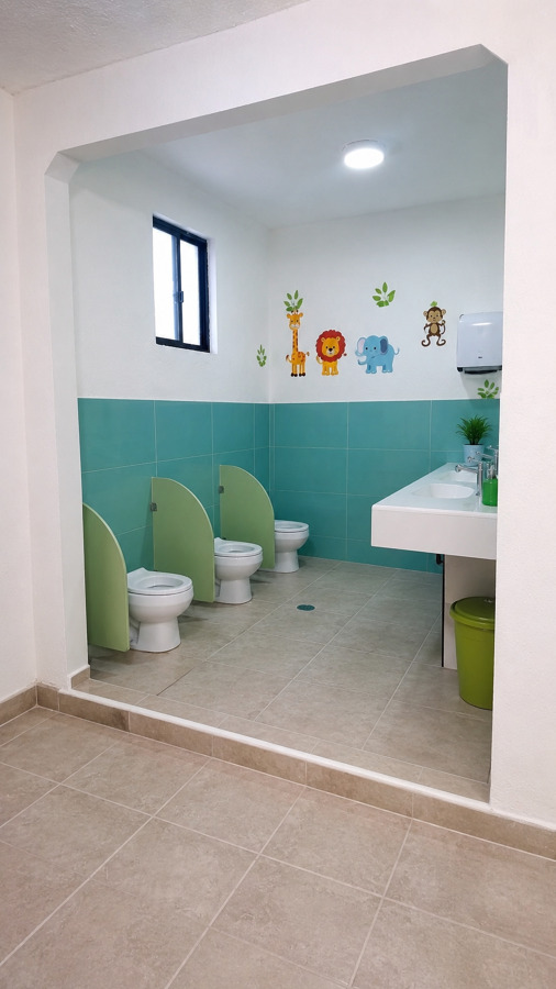 Remodelación de salón para guardería