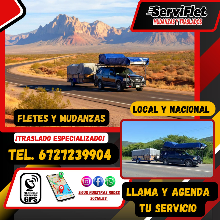 ​Fletes y Mudanzas Locales y Nacionales