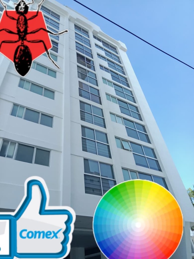 Pinturas edificios y hoteles