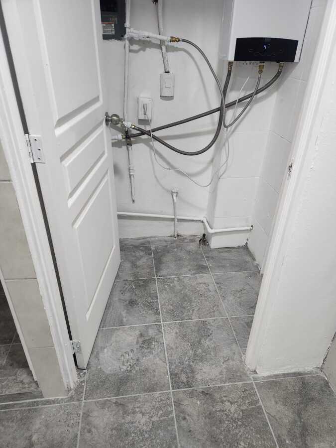 Colocación de boiler