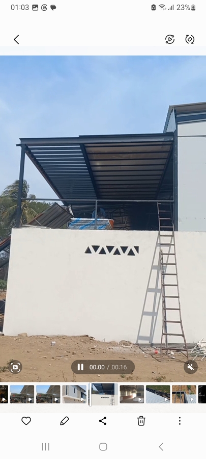 Nave industrial en segundo piso con pergolado en IPR