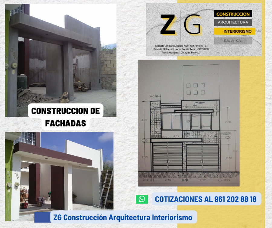 CONSTRUCCION DE FACHADAS
