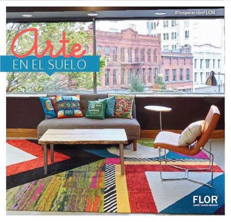 Foto Flor de Flor Carpet Design Squares 192926 Habitissimo