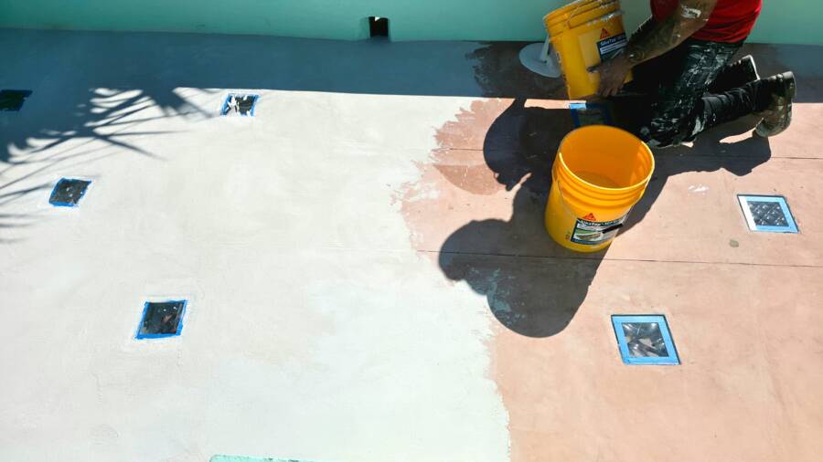 Sistema cementicio en terraza, Los Barriles