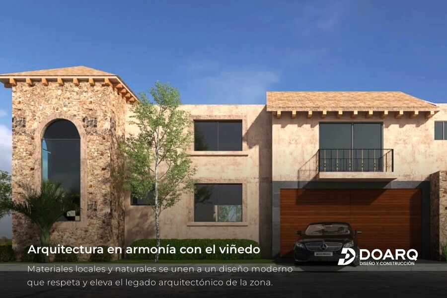 Fachada con Carácter y Esencia Regional