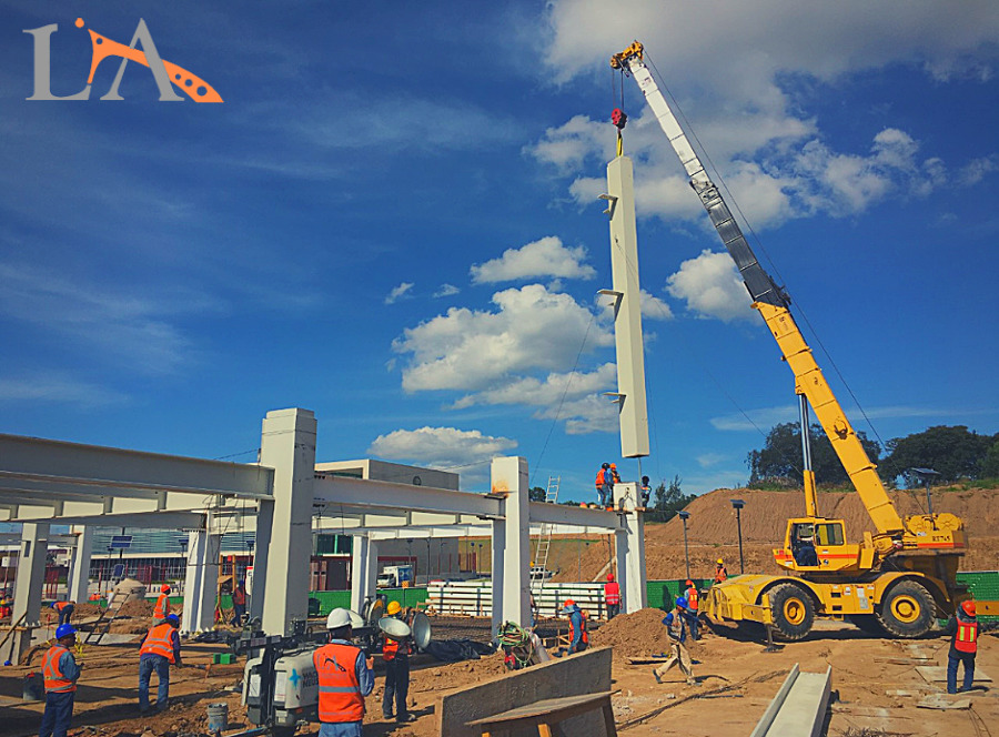 Montaje de estructura metalica