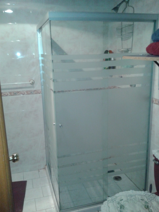 Cancel Baño cristal templado esmerilado