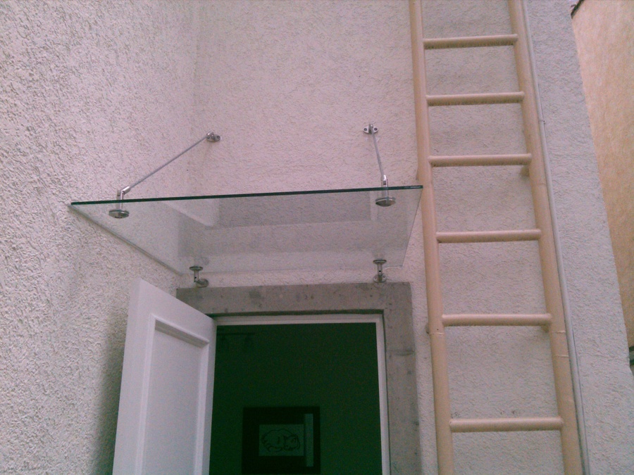 MARQUESINA DE CRISTAL TEMPLADO