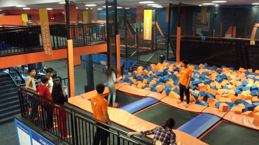 Parque de trampolines Toluca (OBRA TERMINADA)