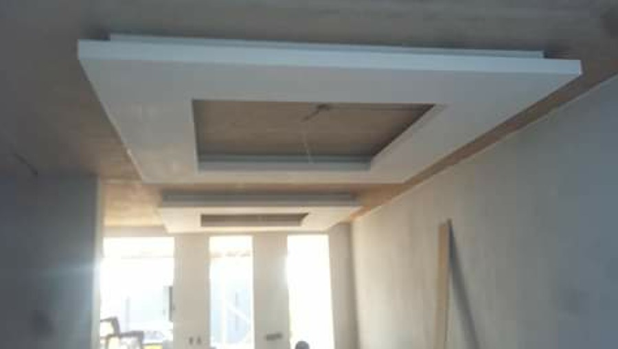 plafones platabanda 3 caras luz indirecta