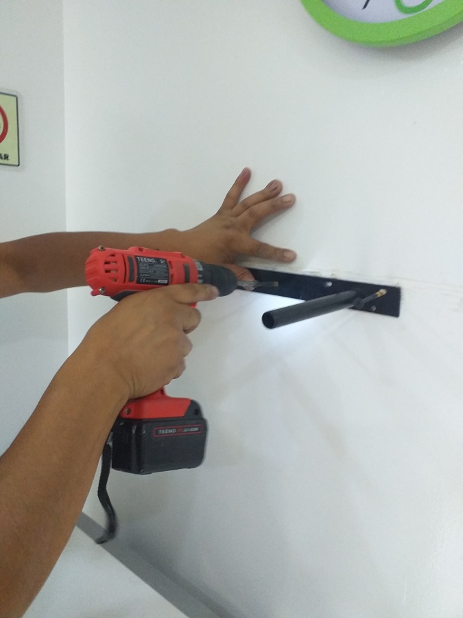 Instalación de repisas