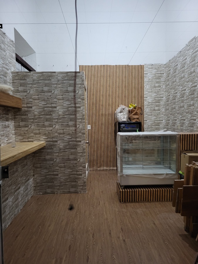 Cafetería forrado