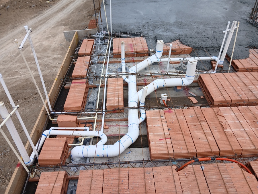 Losas e instalaciones