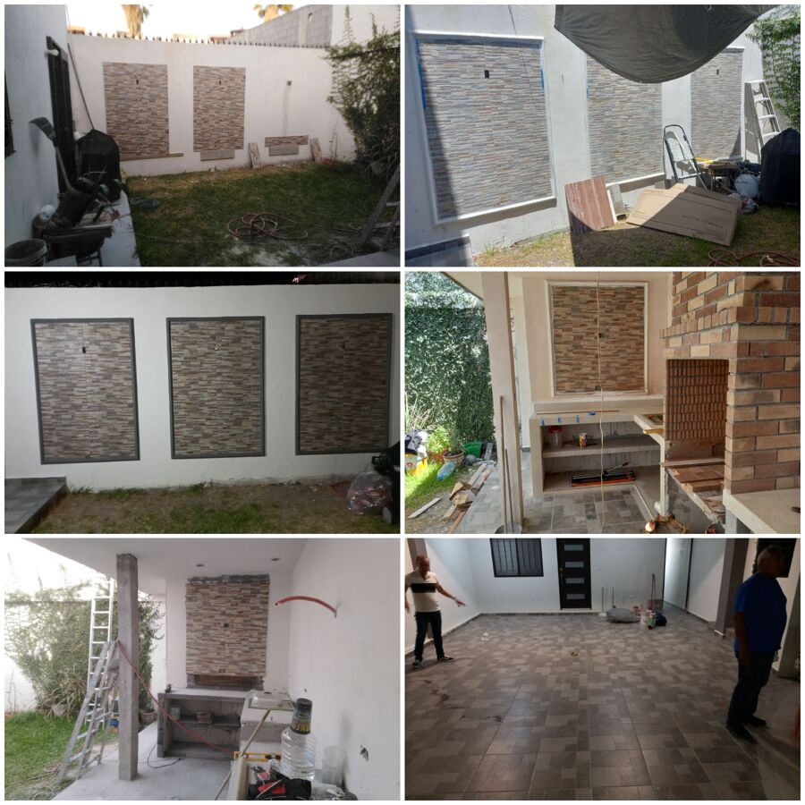 Palapa,porche y cochera