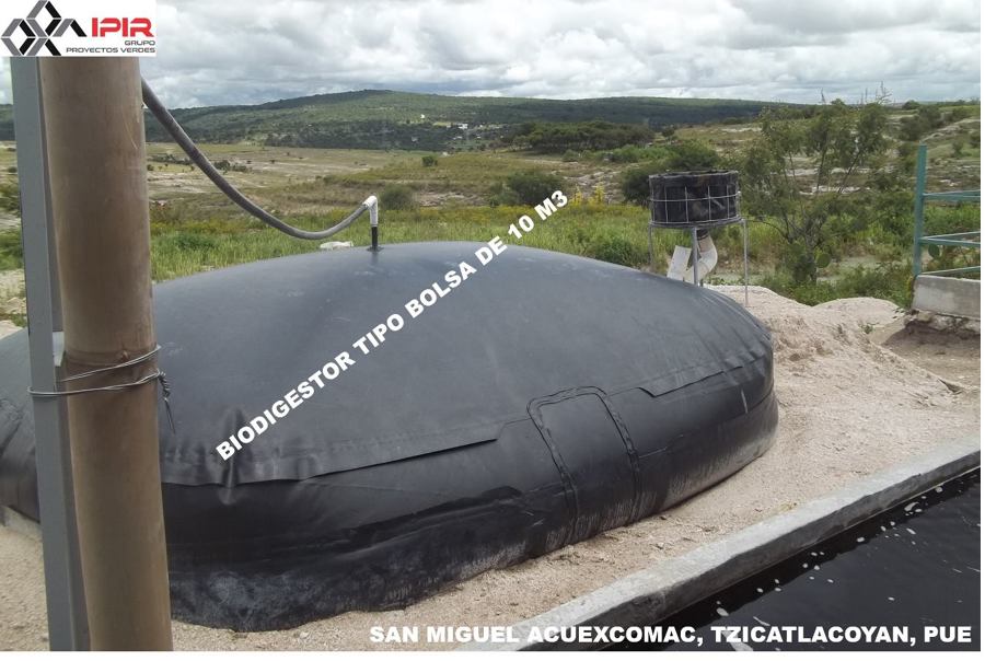 Biodigestor para generación de gas y abono