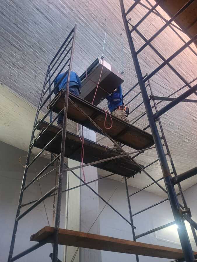 INSTALACION DE EQUIPOS FAN & COIL