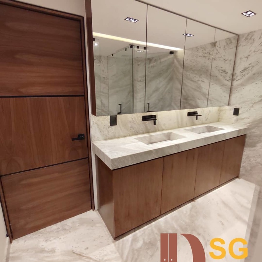 MUEBLES DE BAÑO NOGAL