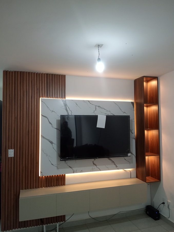 mueble TV flotante
